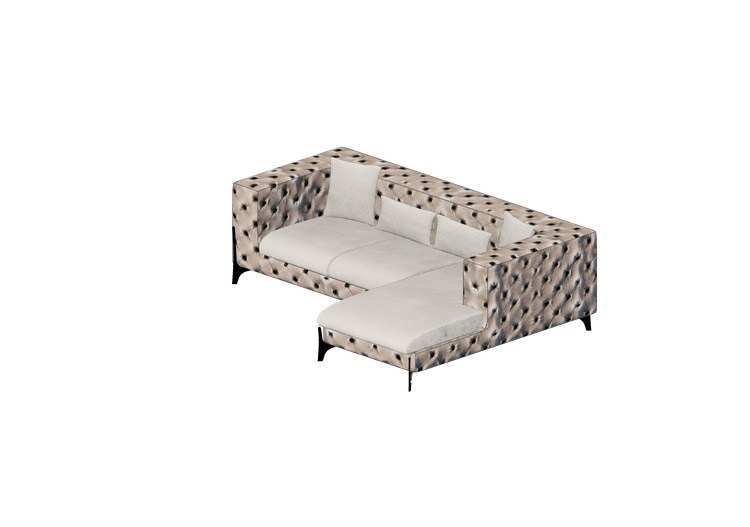 Poltronas y Sofás 3D - Sofá de tela - Kare - Bellissima -... Poltronas y Sofás 3D - Sofá de tela - Kare - Bellissima -...