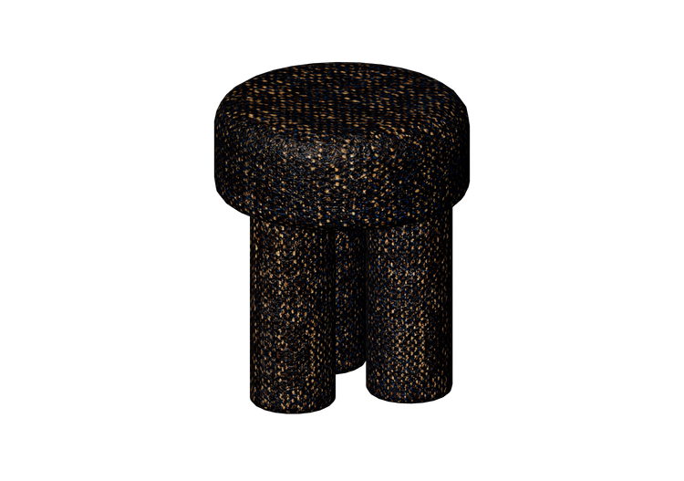 Chairs and Sofas 3D - Fabric stool - Kare - Tripod - 87705... Chairs and Sofas 3D - Fabric stool - Kare - Tripod - 87705...