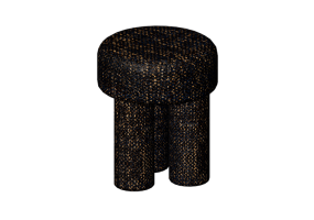 Divans 3D - Tabouret en tissu - Kare - Tripod - 87705