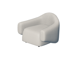 Divani 3D - Poltrona in tessuto - Kare - Dreamy - 87755