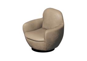 Sof&aacute;s 3D - Poltrona de tecido - Kare - Nube - 87784