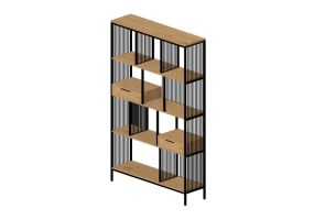 Librerie 3D - Libreria in legno - Kare - Bologna - 87824