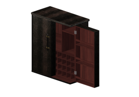 Mobili 3D - Mobile da bar in legno - Kare - Globetrotter - 87867