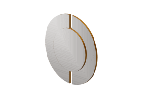 3D Accessories - Metal mirror - Kare - Metro - 87605