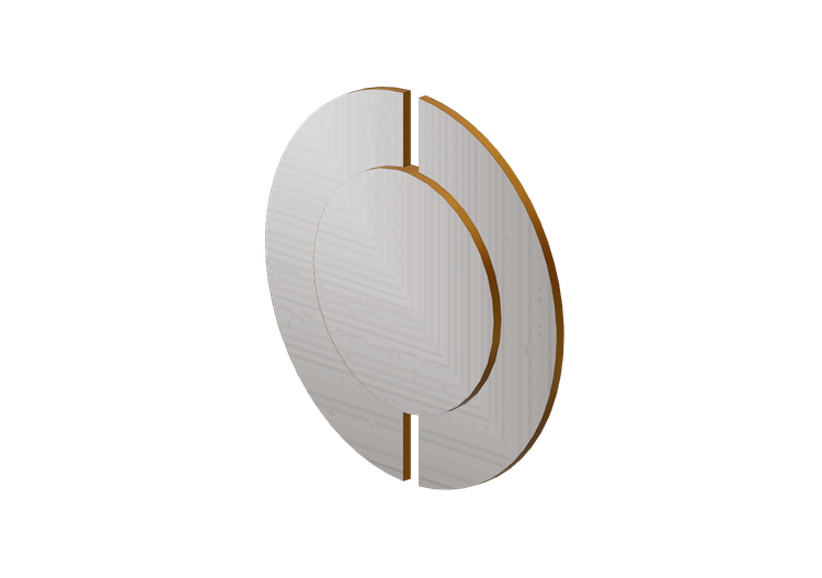 3D Accessories - Metal mirror - Kare - Metro - 87605 - Kare 3D Accessories - Metal mirror - Kare - Metro - 87605 - Kare