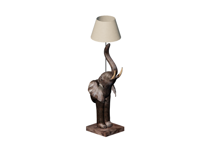 Lampe à sol 3D - Lampadaire - Kare - Elephant - 56130 -... Lampe à sol 3D - Lampadaire - Kare - Elephant - 56130 -...
