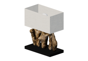 Lampada da tavolo 3D - Lampada da tavolo - Kare - Nature - 31762