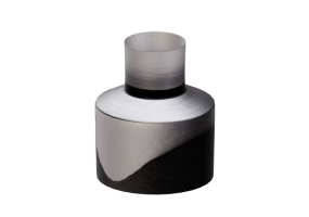 3D T&ouml;pfe und Keramik - Blumenvase aus Metall - Kare - Shadow - 56176