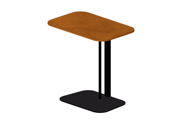 3D Tisch - Lederbeistelltisch - Kare - Hedi - 87922 - Kare 3D Tisch - Lederbeistelltisch - Kare - Hedi - 87922 - Kare