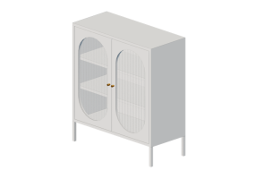 Mobili 3D - Mobile in legno laccato - Kare - Sylt - 70039