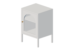 Mobili 3D - Mobile in legno laccato - Kare - Sylt - 70040