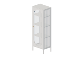 Mobili 3D - Vetrina in legno laccato - Kare - Sylt - 70042