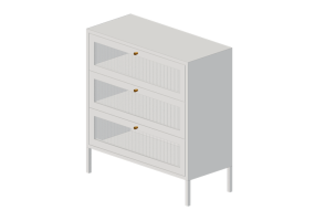 Mobili 3D - Mobile in legno laccato - Kare - Sylt - 70041