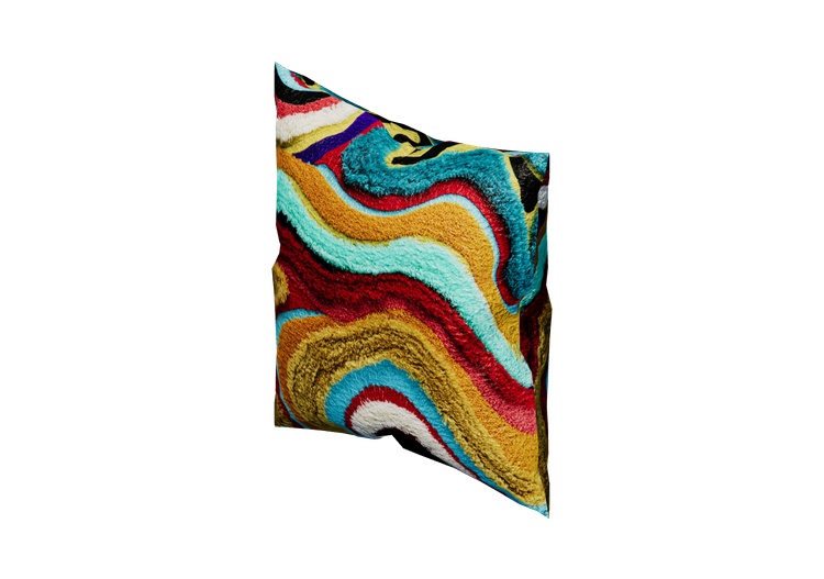 Accessoires 3D - Coussin en tissu - Kare - Waves - 53120 -... Accessoires 3D - Coussin en tissu - Kare - Waves - 53120 -...