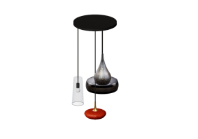Lampada a sospensione 3D - Lampada a sospensione - Kare - Melange - 56493