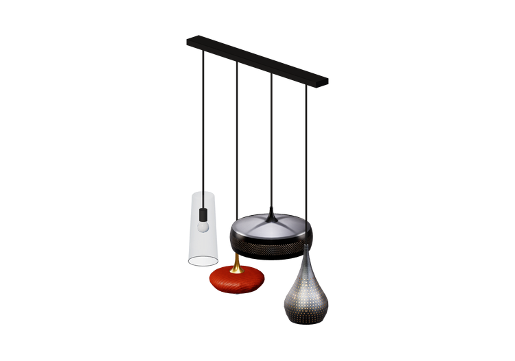 3D Ceiling Lamp - Hanging lamp - Kare - Melange - 56494 -... 3D Ceiling Lamp - Hanging lamp - Kare - Melange - 56494 -...