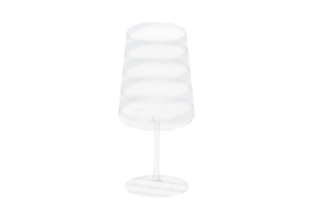 Stoviglie e posate 3D - Bicchiere in vetro - Kare - Riffle - 53269