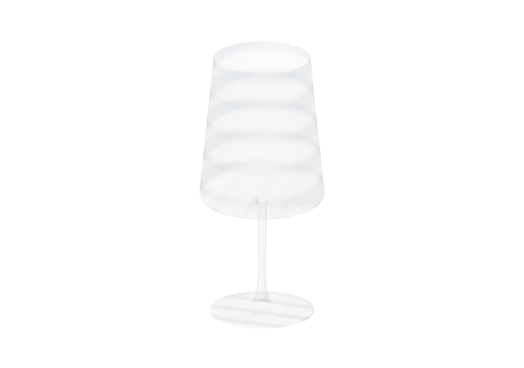 Crockery and cutlery 3D - Glass cup - Kare - Riffle - 53269... Crockery and cutlery 3D - Glass cup - Kare - Riffle - 53269...