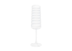 Stoviglie e posate 3D - Bicchiere in vetro - Kare - Riffle - 53268