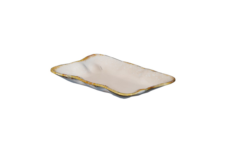 3D Geschirr und Besteck - Servierplatte aus Keramik - Kare... 3D Geschirr und Besteck - Servierplatte aus Keramik - Kare...