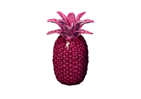 Vasi e Ceramiche 3D - Vaso in ceramica - Kare - Pineapple - 56296