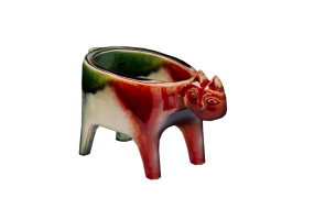 3D T&ouml;pfe und Keramik - Keramik-Blumentopf - Kare - Meow - 56020