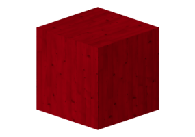 Wood Texture - Carmine Red