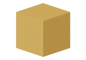 Texturen Wicker - Ockergelb