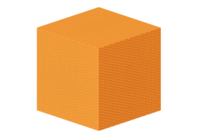 Texturen Wicker - Pastellorange