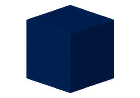 Wicker texture - Cobalt Blue