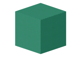 Wicker texture - Green Glaze