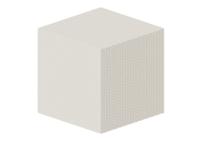 Textura mimbre - Blanco perla