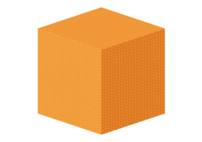 Textura vime - Laranja pastel