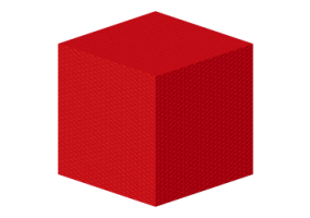 Texturen Wicker - Feuerrot