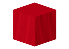 Texture vimini - Rosso carminio