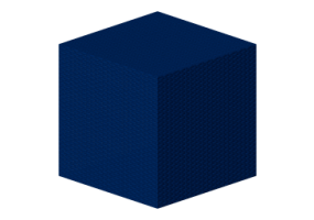 Texture osier - Bleu cobalt