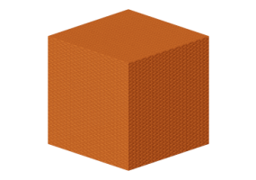 Wicker texture - Brown orange