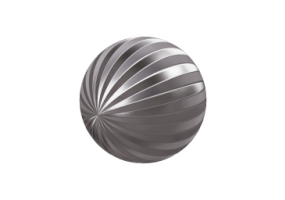 Metal texture with pattern - Threaded stainless steel