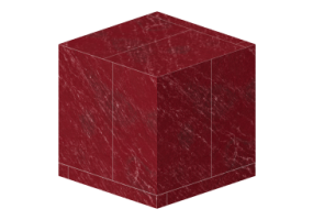 Textura pavimentos - Pizarra roja 90x90 desalineado
