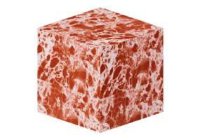 Textura pavimentos - Arabescado ourobico vermelho 60x60 Alinhada