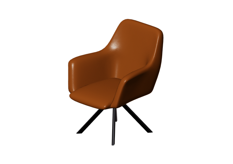 3D Stühle - Lederstuhl - Kare - Calvin - 70445 - Kare 3D Stühle - Lederstuhl - Kare - Calvin - 70445 - Kare