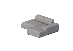Chairs and Sofas 3D - Fabric sofa - Kare - Laguna - 29955
