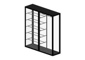 3D Bookshelves and Containers - Metal wine rack - Kare - Lisboa - 70151