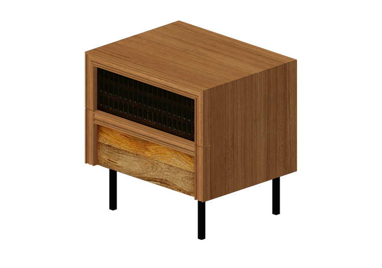 Armarios y Cómodas 3D - Cómoda de madera - Kare - Gino -... Armarios y Cómodas 3D - Cómoda de madera - Kare - Gino -...