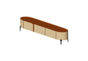 Mobili 3D - Credenza in legno - Kare - Tango - 70160