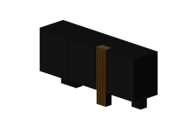 Meubles 3D - Buffet en bois - Kare - York - 70322