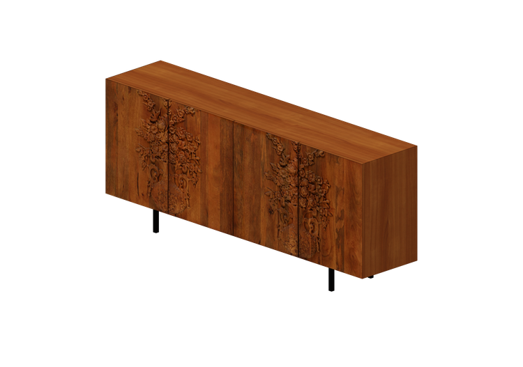 Meubles 3D - Crédence en bois - Kare - Flower Bouquet -... Meubles 3D - Crédence en bois - Kare - Flower Bouquet -...