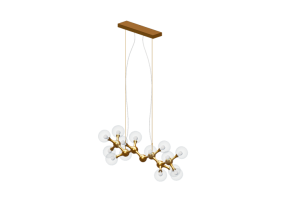 Lampe &agrave; suspension 3D - Lampe suspendue - Kare - Atomic Balls - 56676