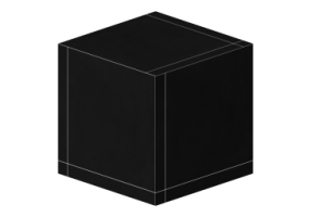 Texturen Fu&szlig;b&ouml;den - Steinzeug schwarz 90x90 Kreurzverband