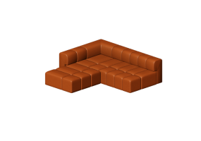 Divani 3D - Divano in tessuto - Kare - Belami - 70655